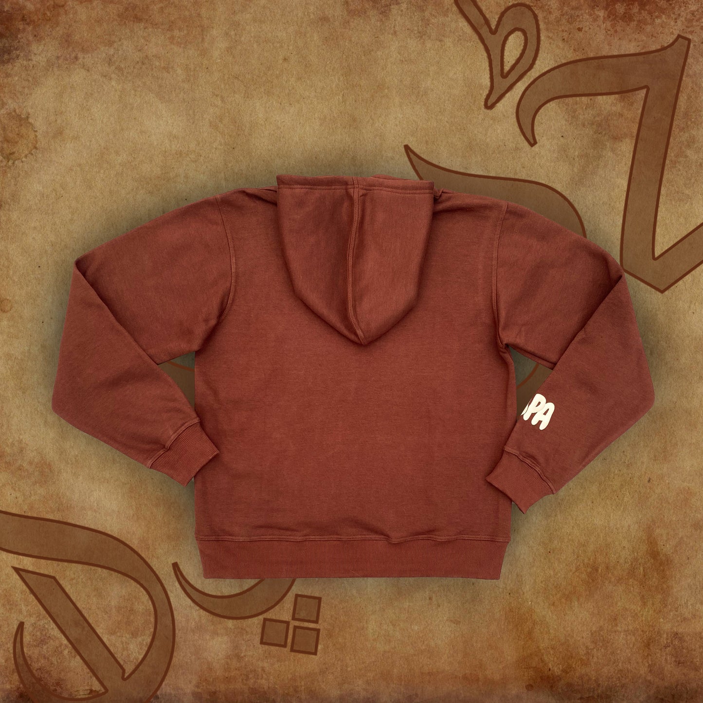 Mocha Puff Oversized Unisex Hoodie